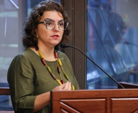 Encontro do Serviço Alemão de Intercâmbio Acadêmico com os ex-bolsistas do DF. 31/10/2025 Foto: Beto Monteiro/Ascom UnB